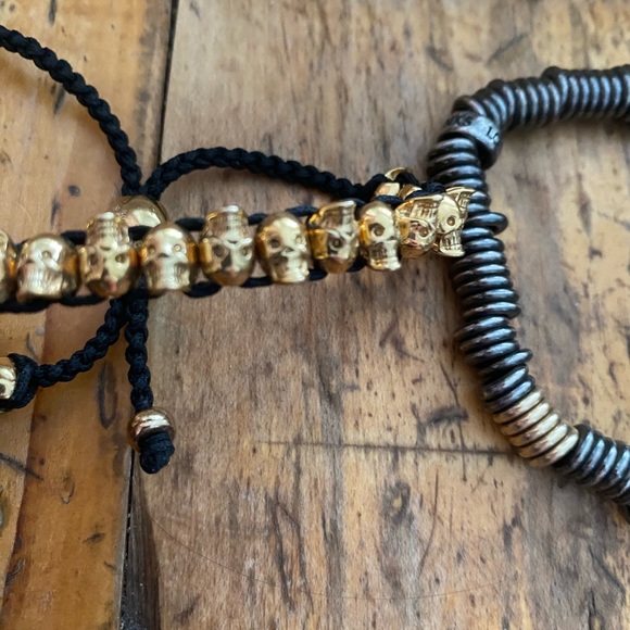 Links of London stack - gold,silver, rhodium - Picture 7 of 7